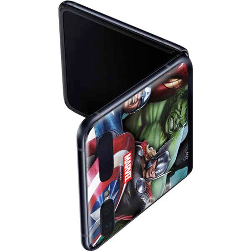 Marvel Avengers Assemble Galaxy Z Flip Skin