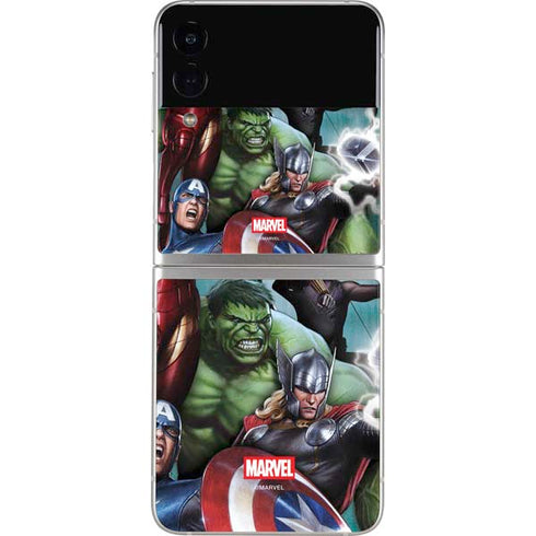 Marvel Avengers Assemble Galaxy Z Flip3 5G Skin