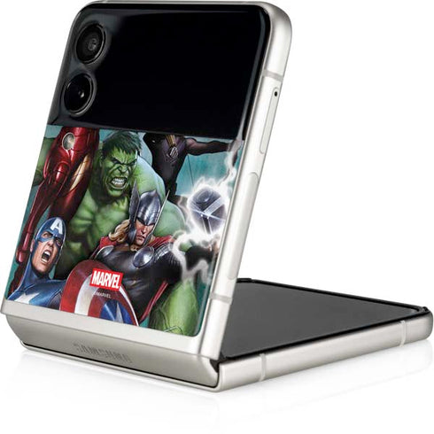 Marvel Avengers Assemble Galaxy Z Flip3 5G Skin