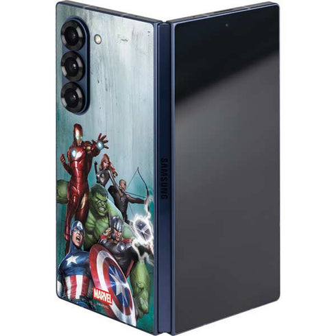 Marvel Avengers Assemble Galaxy Z Fold6 Skin