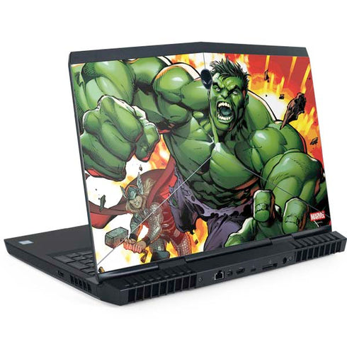 Marvel Avengers Assemble Hulk Dell Alienware Skin