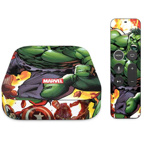 Marvel Avengers Assemble Hulk Apple TV Skin