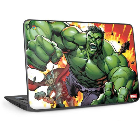 Marvel Avengers Assemble Hulk HP Chromebook Skin