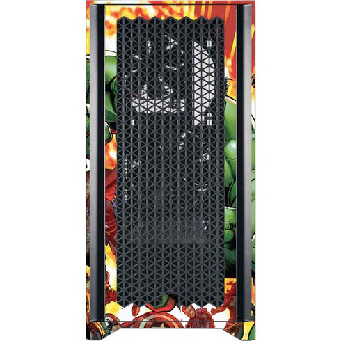 Marvel Avengers Assemble Hulk Corsair 4000D Tempered Glass Mid-Tower ATX Case Skin