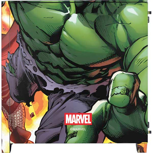 Marvel Avengers Assemble Hulk Corsair 4000D Tempered Glass Mid-Tower ATX Case Skin