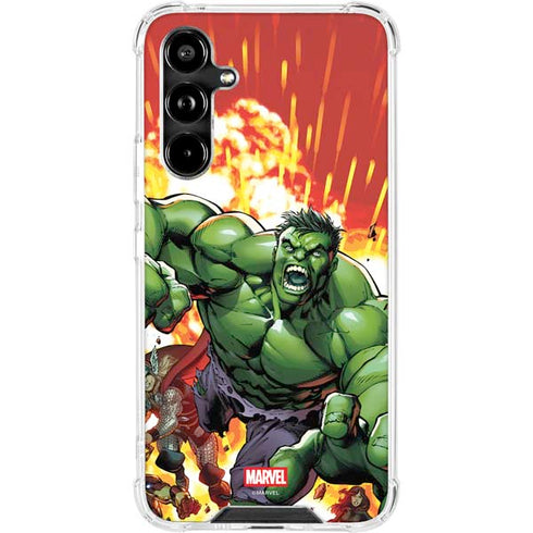Marvel Avengers Assemble Hulk Galaxy A54 5G Clear Case