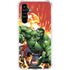 Marvel Avengers Assemble Hulk Galaxy A54 5G Clear Case