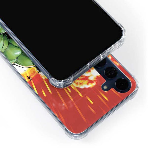 Marvel Avengers Assemble Hulk Galaxy A55 5G Clear Case