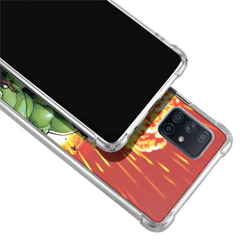 Marvel Avengers Assemble Hulk Galaxy A71 5G Clear Case