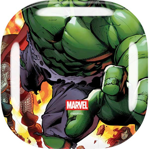 Marvel Avengers Assemble Hulk Galaxy Buds Live Skin
