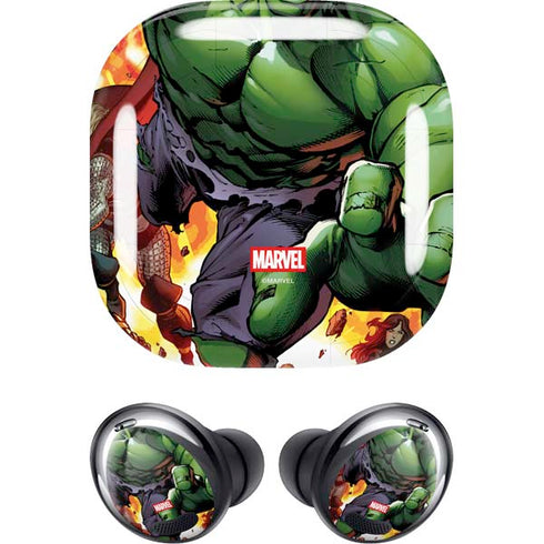 Marvel Avengers Assemble Hulk Galaxy Buds Pro Skin