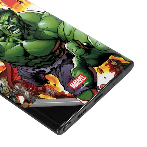 Marvel Avengers Assemble Hulk Galaxy Note 10 Plus Skin
