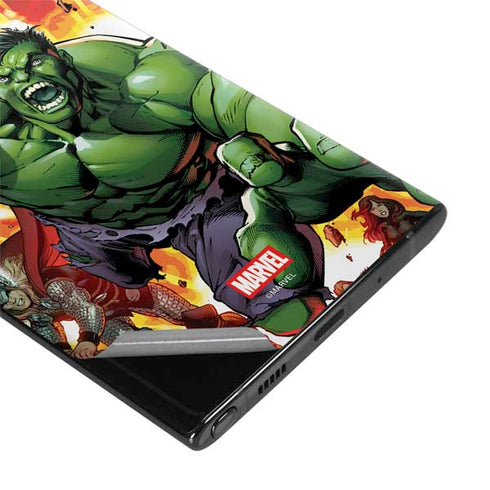 Marvel Avengers Assemble Hulk Galaxy Note 10 Skin