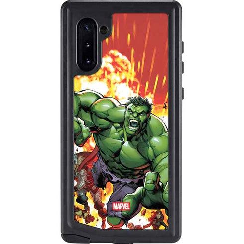 Marvel Avengers Assemble Hulk Galaxy Note 10 Waterproof Case