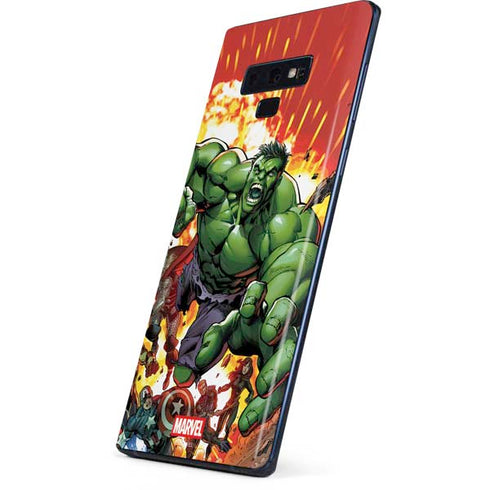 Marvel Avengers Assemble Hulk Galaxy Note 9 Skin