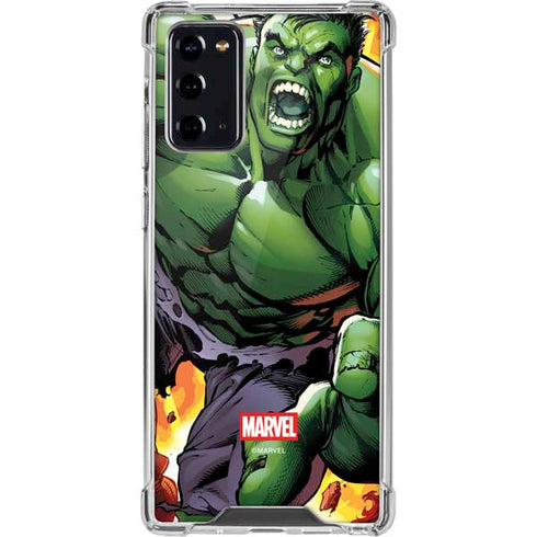 Marvel Avengers Assemble Hulk Galaxy Note20 5G Clear Case