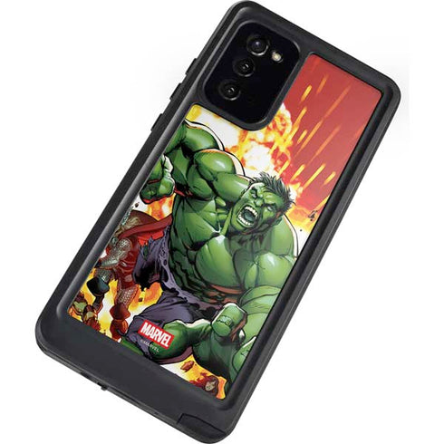 Marvel Avengers Assemble Hulk Galaxy Note20 5G Waterproof Case
