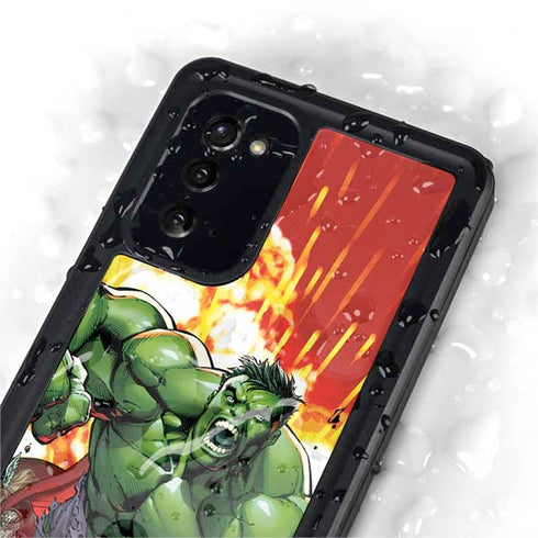 Marvel Avengers Assemble Hulk Galaxy Note20 5G Waterproof Case