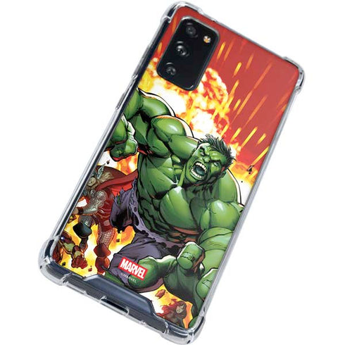 Marvel Avengers Assemble Hulk Galaxy S20 FE Clear Case