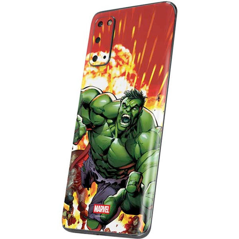 Marvel Avengers Assemble Hulk Galaxy S20 Skin
