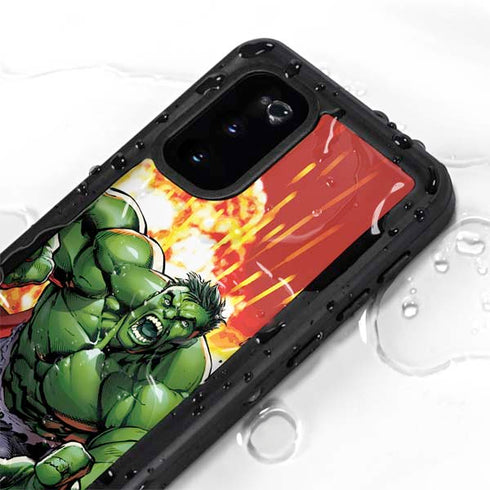 Marvel Avengers Assemble Hulk Galaxy S20 Waterproof Case
