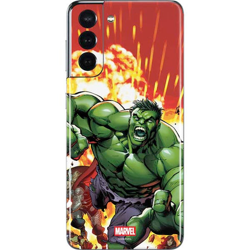 Marvel Avengers Assemble Hulk Galaxy S21 5G Skin