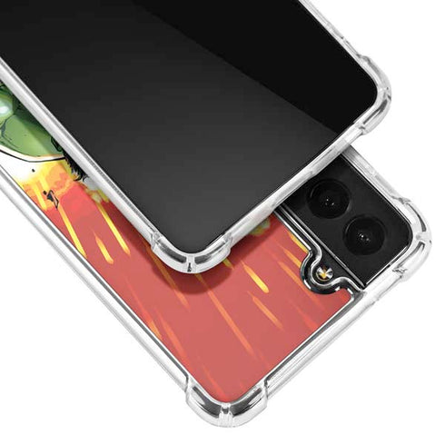 Marvel Avengers Assemble Hulk Galaxy S21 FE Clear Case