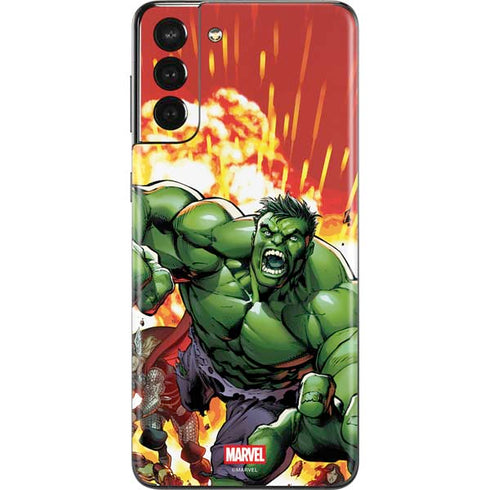 Marvel Avengers Assemble Hulk Galaxy S21 Plus 5G Skin