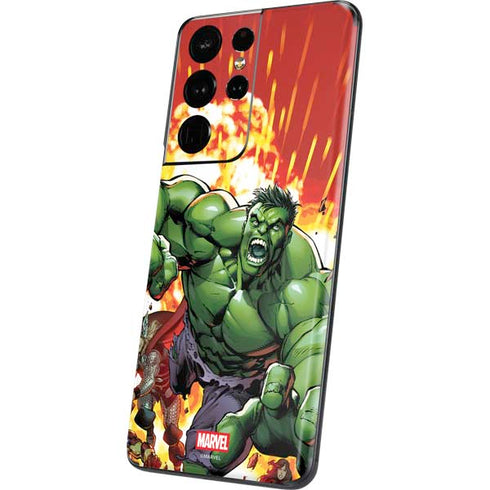 Marvel Avengers Assemble Hulk Galaxy S21 Ultra 5G Skin