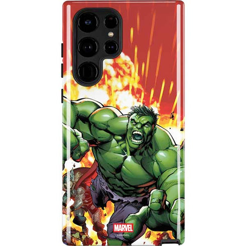 Marvel Avengers Assemble Hulk Galaxy S22 Ultra Pro Case
