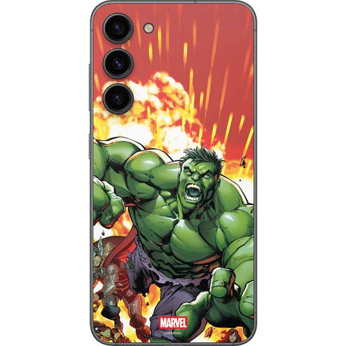 Marvel Avengers Assemble Hulk Galaxy S23 FE Skin
