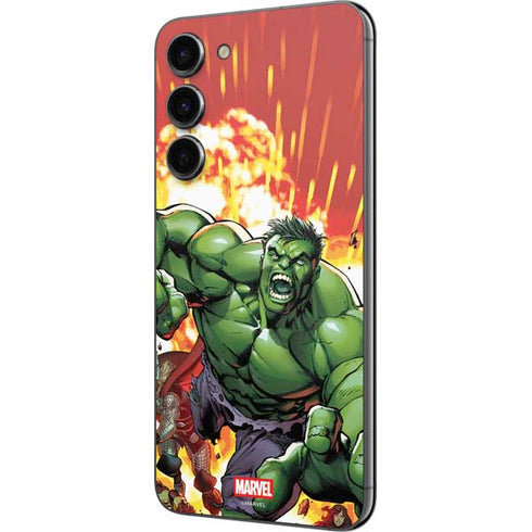 Marvel Avengers Assemble Hulk Galaxy S23 Plus Skin