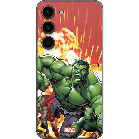 Marvel Avengers Assemble Hulk Galaxy S23 Skin