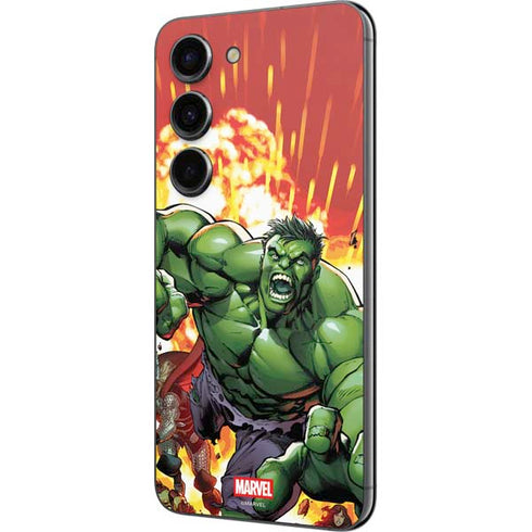 Marvel Avengers Assemble Hulk Galaxy S23 Skin