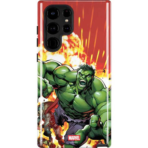 Marvel Avengers Assemble Hulk Galaxy S23 Ultra Pro Case