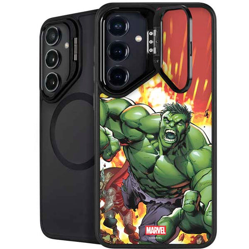 Marvel Avengers Assemble Hulk Galaxy S24 Plus Kickstand Case