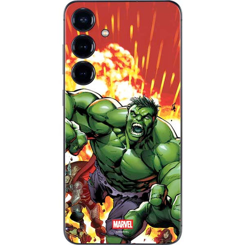 Marvel Avengers Assemble Hulk Galaxy S24 Plus Skin