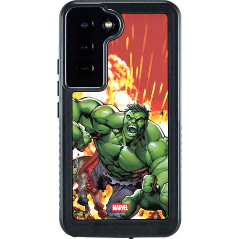Marvel Avengers Assemble Hulk Galaxy S24 Waterproof Case