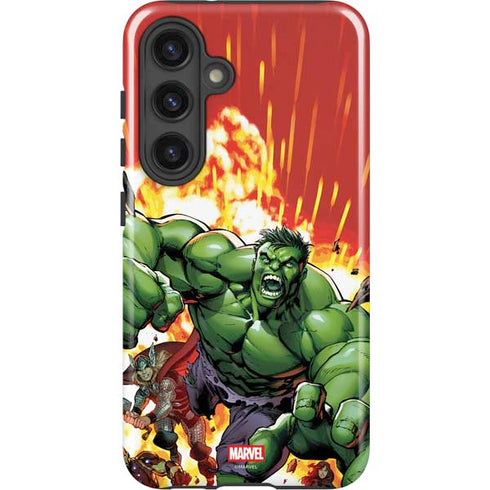 Marvel Avengers Assemble Hulk Galaxy S25 Impact Case