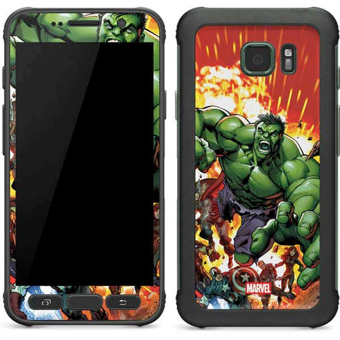 Marvel Avengers Assemble Hulk Galaxy S7 Active Skin