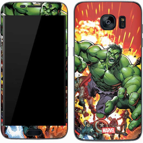 Marvel Avengers Assemble Hulk Galaxy S7 Skin