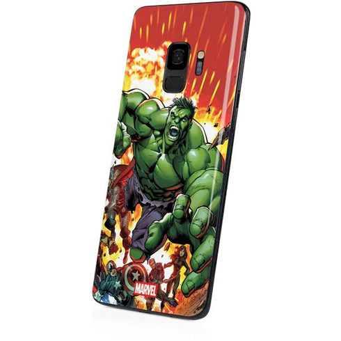 Marvel Avengers Assemble Hulk Galaxy S9 Skin