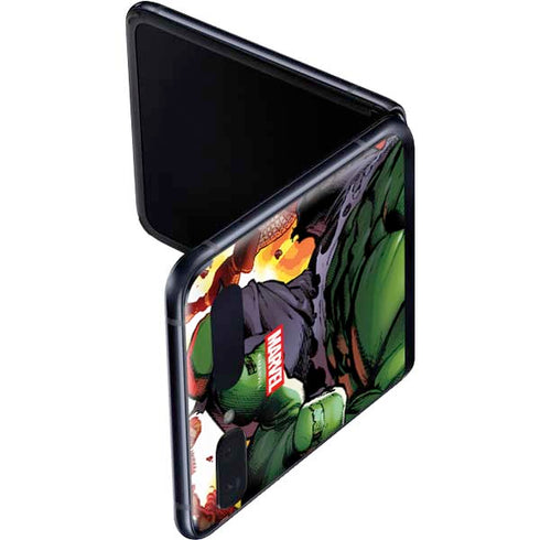Marvel Avengers Assemble Hulk Galaxy Z Flip Skin