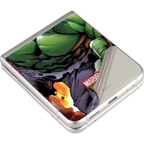 Marvel Avengers Assemble Hulk Galaxy Z Flip3 5G Skin