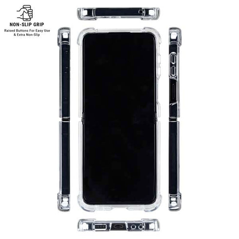 Marvel Avengers Assemble Hulk Galaxy Z Flip6 Clear Case