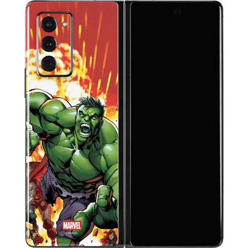 Marvel Avengers Assemble Hulk Galaxy Z Fold2 5G Skin