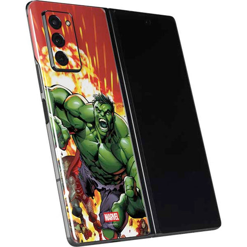 Marvel Avengers Assemble Hulk Galaxy Z Fold2 5G Skin