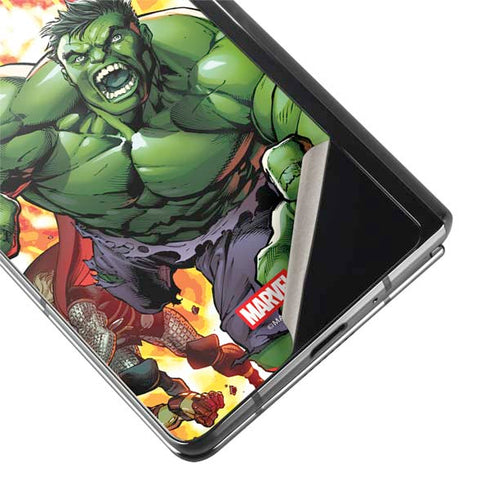 Marvel Avengers Assemble Hulk Galaxy Z Fold2 5G Skin