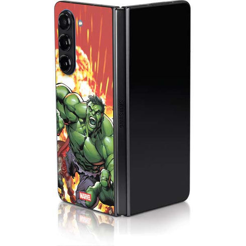 Marvel Avengers Assemble Hulk Galaxy Z Fold5 5G Skin