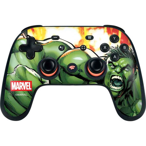 Marvel Avengers Assemble Hulk Google Stadia Controller Skin